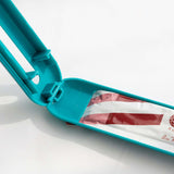 The Hot Cat Strip Spoon Feeder Squeezes Snack Pet Feeding Tools with cat strip inside.