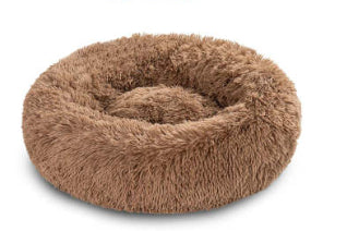 Round Long Hairy Autumn And Winter Nest Pad Cat Mattress