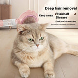 2 In 1 Self Cleaning Dog Brush Comb With Spray Pets Grooming Hair Remover Combs Brush Floating Hair Pet Grooming Brush Pet Products.